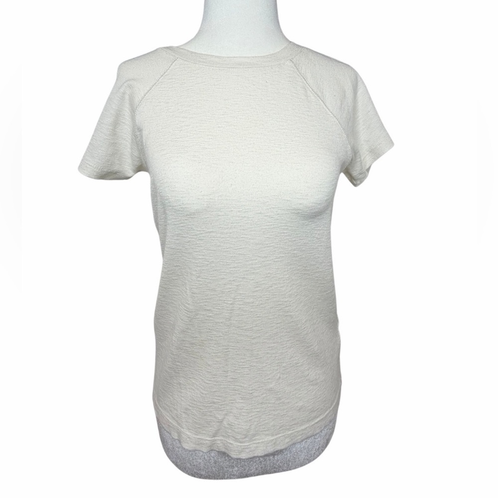 Madewell Cream Short Sleeve Tee